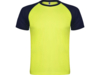 Спортивная футболка Indianapolis мужская (неоновый желтый/navy) M (Изображение 1)