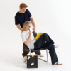 Футболка унисекс KRIS, 100% хлопок, 150 гр., белая (теплого оттенка), размер XS (Изображение 8)