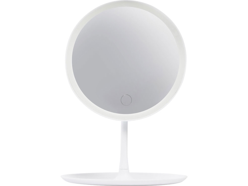 Косметическое зеркало с LED-подсветкой Beautific, белый (Изображение 5)