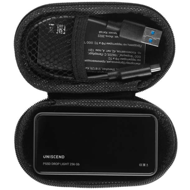 Внешний SSD диск Drop Light, с подсветкой гравировки (Изображение 5)