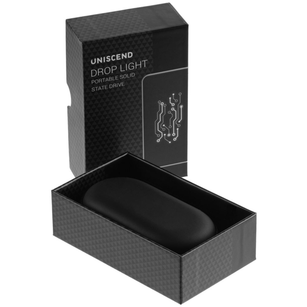 Внешний SSD диск Drop Light, с подсветкой гравировки (Изображение 10)