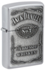 Зажигалка ZIPPO Jack Daniels® с покрытием High Polish Chrome, латунь/сталь, серебристая, 38x13x57 мм (Изображение 1)