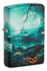 Зажигалка ZIPPO Graveyard с покрытием 540 Matte, латунь/сталь, разноцветная, 38x13x57 мм (Изображение 1)