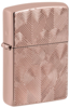 Зажигалка ZIPPO Armor® Hearts с покрытием Rose Gold, латунь/сталь, розовое золото, 38x13x57 мм (Изображение 1)