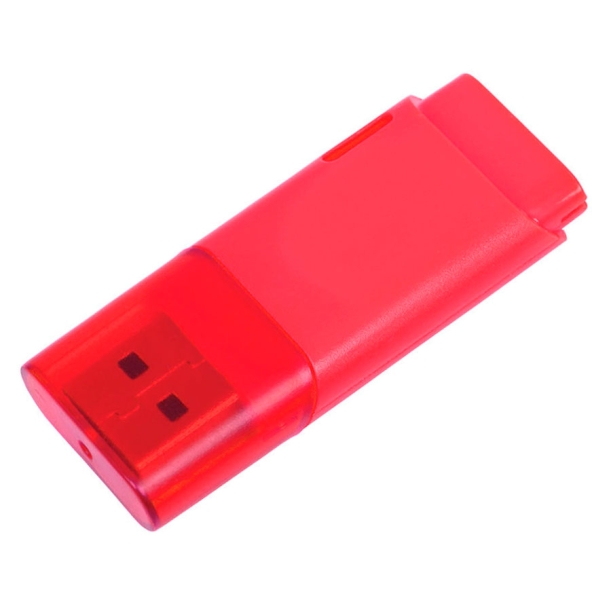 USB flash-карта "Osiel" (8Гб),красный, 5,1х2,2х0,8см,пластик (Изображение 1)