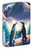 Зажигалка ZIPPO Penguin с покрытием Glow In The Dark Green, латунь/сталь, разноцветная, 38x13x57 мм (Изображение 1)