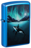 Зажигалка ZIPPO Whale с покрытием High Polish Blue, латунь/сталь, синяя, глянцевая, 38x13x57 мм (Изображение 1)
