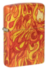 Зажигалка ZIPPO Fire с покрытием 540 Tumbled Brass, латунь/сталь, разноцветная, 38x13x57 мм (Изображение 1)