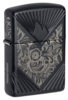 Зажигалка ZIPPO Armor® с покрытием Black Matte, латунь/сталь, чёрная, матовая, 38x13x57 мм (Изображение 1)