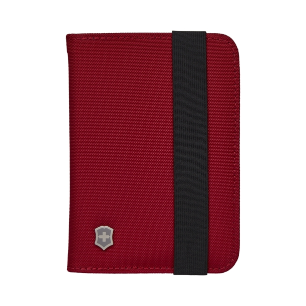 Обложка для паспорта VICTORINOX TA 5.0 Passport Holder, с RFID защитой, красная, нейлон, 10x1x14 см (Изображение 1)
