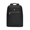 Рюкзак VICTORINOX Victoria Signature Compact Backpack, черный, нейлон/кожа, 30x16x38 см (Изображение 1)