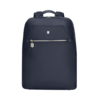 Рюкзак VICTORINOX Victoria Signature Compact Backpack, синий, нейлон/кожа, 30x16x38 см (Изображение 1)