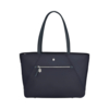 Сумка VICTORINOX Victoria Signature Tote, синяя, нейлон/кожа, 51x15x30 см, 19 л (Изображение 1)