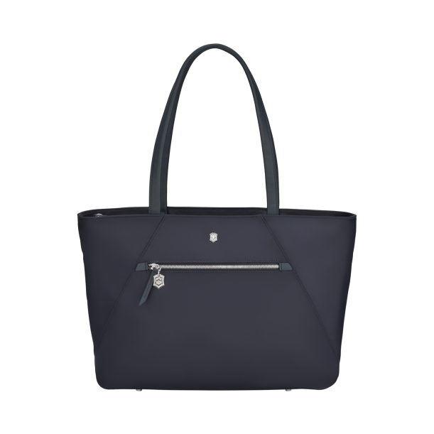 Сумка VICTORINOX Victoria Signature Tote, синяя, нейлон/кожа, 51x15x30 см, 19 л (Изображение 1)