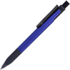 TOWER, ручка шариковая с грипом, синий/черный, металл/прорезиненная поверхность (Изображение 1)