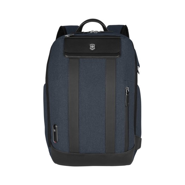 Рюкзак VICTORINOX Architecture Urban 2 City Backpack 14'', синий, полиэстер / кожа, 30x19x42 см, 17л (Изображение 1)