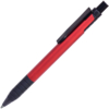 TOWER, ручка шариковая с грипом, красный/черный, металл/прорезиненная поверхность (Изображение 1)