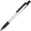 TOWER, ручка шариковая с грипом, серый/черный, металл/прорезиненная поверхность (Изображение 1)