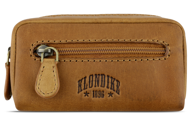 Ключница KLONDIKE RUSH «Harvey», натуральная кожа в коньячном цвете, 11 х 5,5 х 3,5 см (Изображение 1)