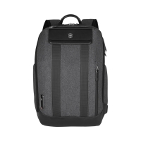 Рюкзак VICTORINOX Architecture Urban 2 City Backpack 14'', серый, полиэстер / кожа, 30x19x42 см, 17л