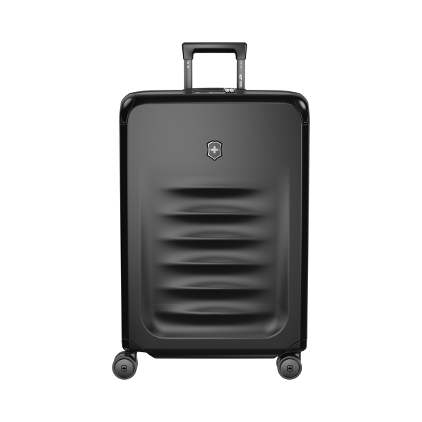 Чемодан VICTORINOX Spectra™ 3.0 Exp. Medium Case, чёрный, поликарбонат Sorplas™, 46x30x69 см, 81 л (Изображение 1)