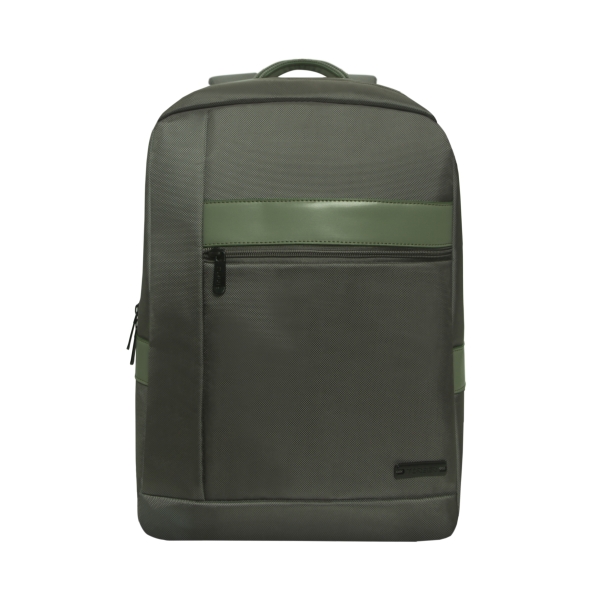 Рюкзак TORBER VECTOR с отделением для ноутбука 15,6", серо-зелёный, полиэстер 840D, 44 х 30 x 9,5 см (Изображение 1)