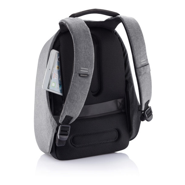 Антикражный рюкзак Bobby Hero Regular, серый (Изображение 7)