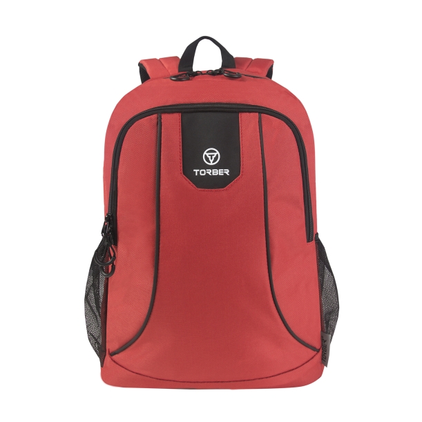 Рюкзак TORBER ROCKIT с отделением для ноутбука 15,6", красный, полиэстер 600D, 46 х 30 x 13 см (Изображение 1)