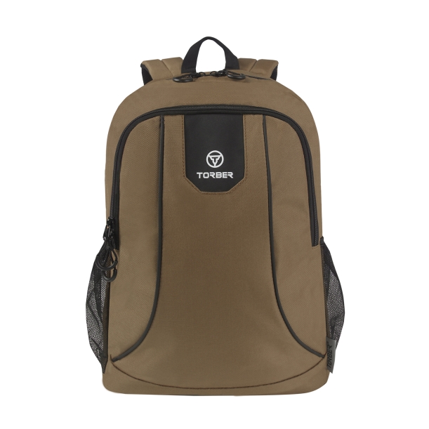 Рюкзак TORBER ROCKIT с отделением для ноутбука 15,6", коричневый, полиэстер 600D, 46 х 30 x 13 (Изображение 1)
