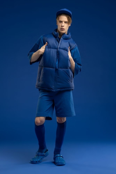 Жилет двусторонний V2, синий, размер XL/XXL (Изображение 2)
