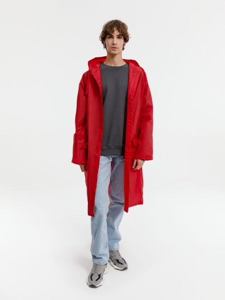Дождевик RainDrop, красный, размер XS/S (Изображение 9)