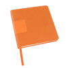 Ежедневник недатированный Scotty, А5-,  оранжевый, кремовый блок, без обреза (Изображение 1)