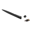 Ручка шариковая "Secret" с флеш-картой 32Gb OTG (USB2.0/Type-C), покрытие soft touch (черный) (Изображение 4)