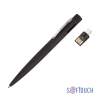Ручка шариковая "Secret" с флеш-картой 32Gb OTG (USB2.0/Type-C), покрытие soft touch (черный) (Изображение 1)