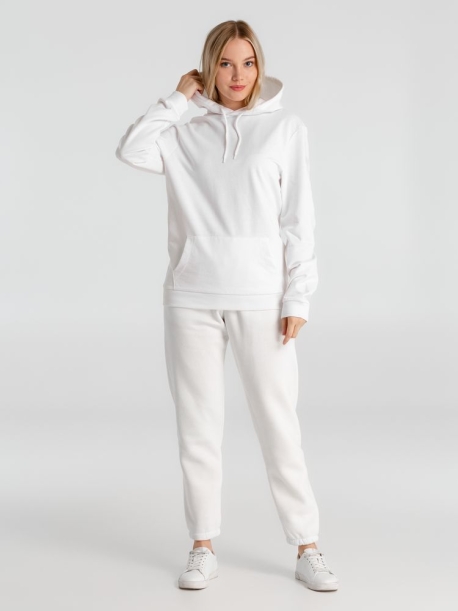 Толстовка с капюшоном унисекс Hoodie, белая, размер S (Изображение 12)