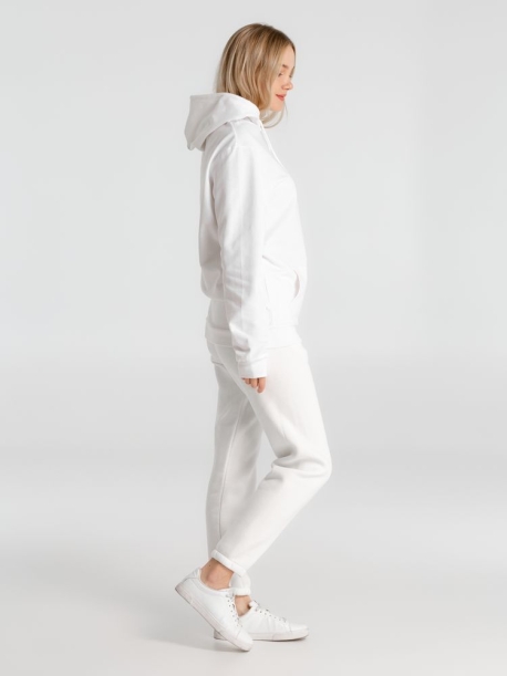 Толстовка с капюшоном унисекс Hoodie, белая, размер XXL (Изображение 13)