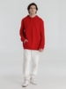 Толстовка с капюшоном унисекс Hoodie, красная, размер XS (Изображение 8)