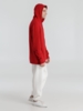 Толстовка с капюшоном унисекс Hoodie, красная, размер XS (Изображение 9)