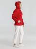 Толстовка с капюшоном унисекс Hoodie, красная, размер 4XL (Изображение 14)