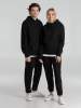 Толстовка с капюшоном унисекс Hoodie, черная, размер 4XL (Изображение 14)