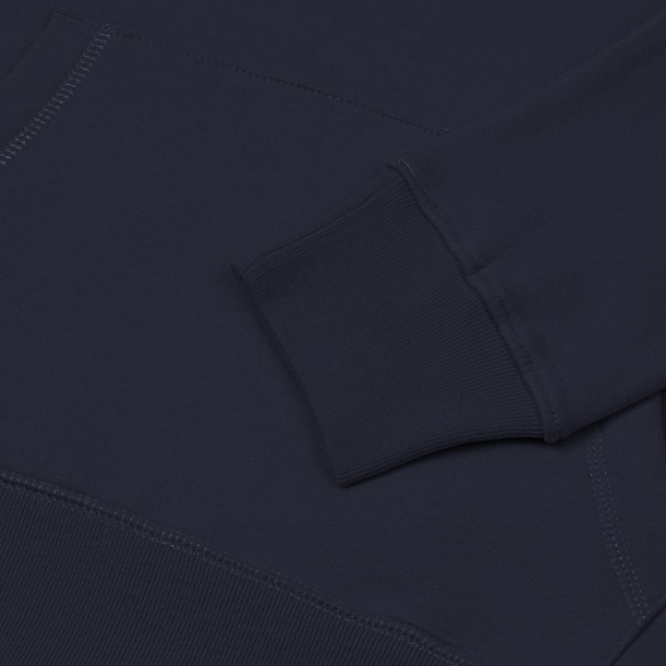 Толстовка с капюшоном унисекс Hoodie, темно-синяя, размер XS (Изображение 4)