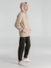 Толстовка с капюшоном унисекс Hoodie, бежевая, размер XS (Изображение 8)