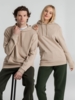 Толстовка с капюшоном унисекс Hoodie, бежевая, размер XS (Изображение 14)