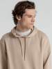 Толстовка с капюшоном унисекс Hoodie, бежевая, размер XS (Изображение 6)
