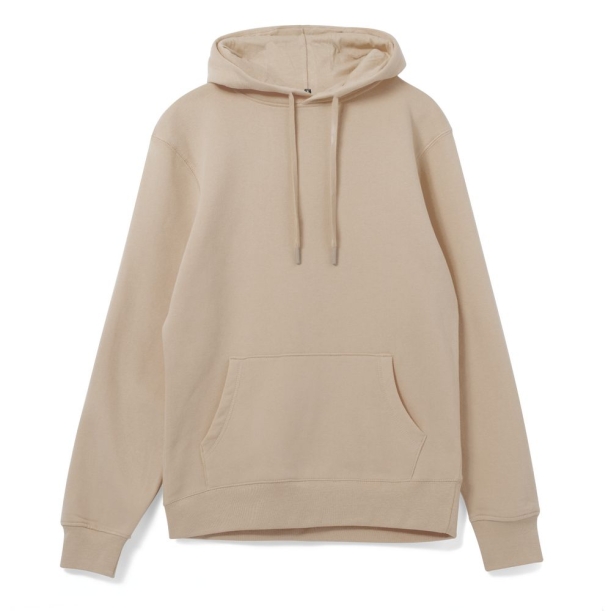 Толстовка с капюшоном унисекс Hoodie, бежевая, размер XS (Изображение 1)