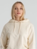 Толстовка с капюшоном унисекс Hoodie, светло-желтая, размер XS (Изображение 6)