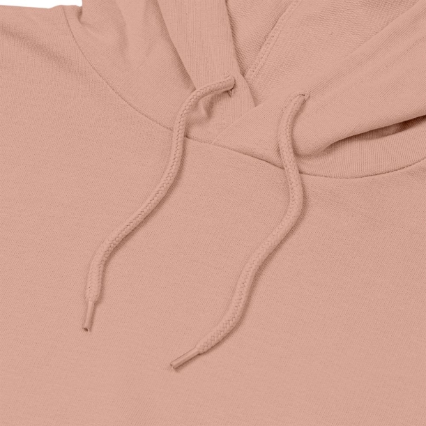 Толстовка с капюшоном унисекс Hoodie, бежевая (nude), размер XS (Изображение 3)