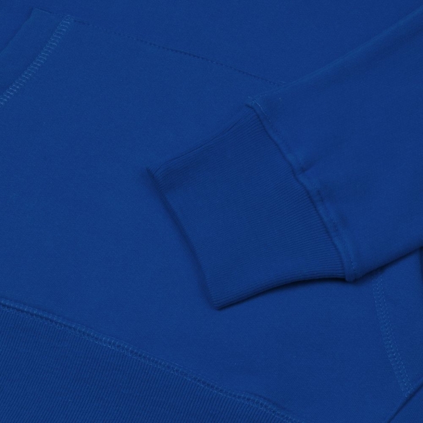 Толстовка с капюшоном унисекс Hoodie, ярко-синяя, размер XS (Изображение 4)