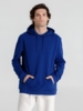 Толстовка с капюшоном унисекс Hoodie, ярко-синяя, размер S (Изображение 11)