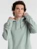 Толстовка с капюшоном унисекс Hoodie, серо-зеленая, размер XS (Изображение 9)
